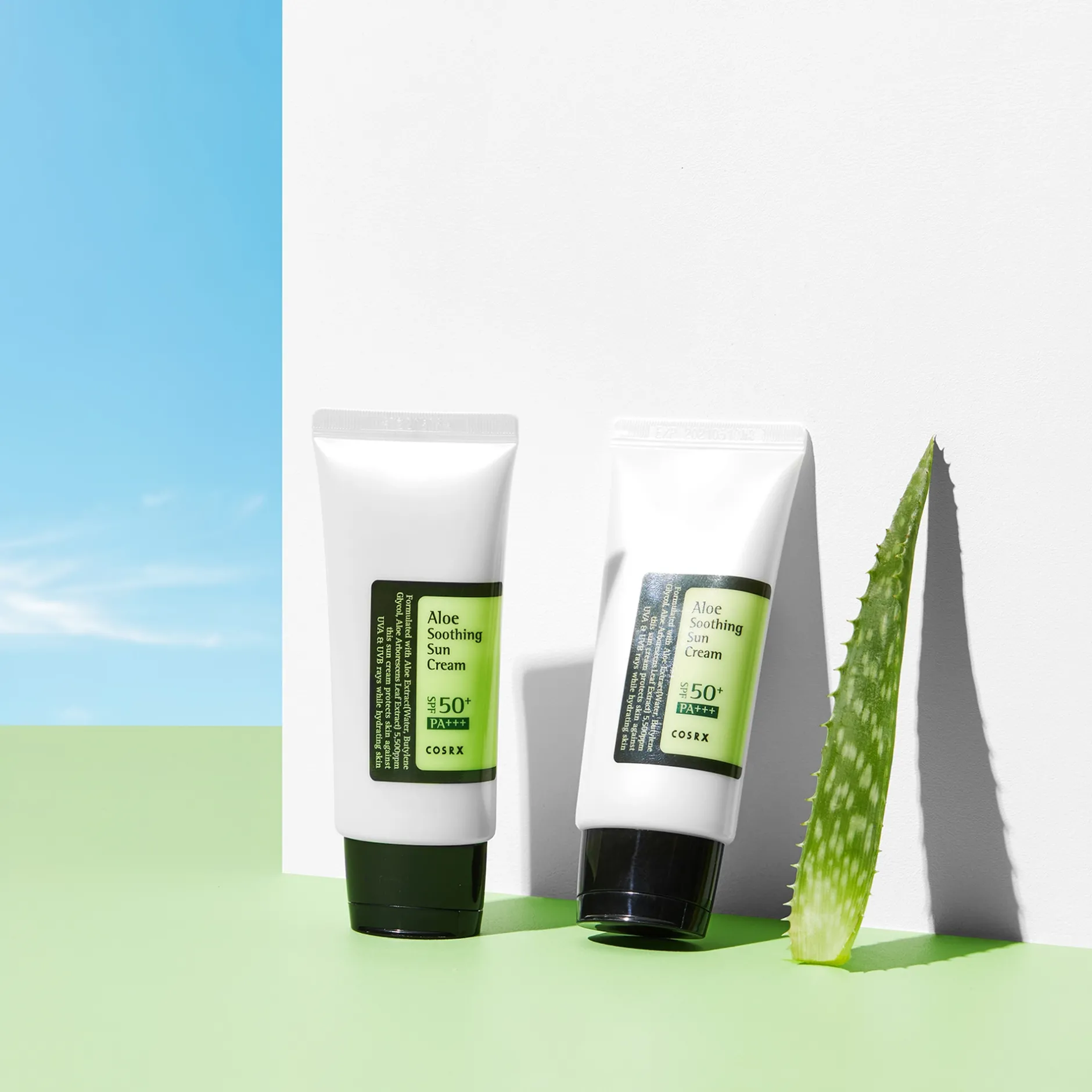 Cosrx Sun Care Aloe Soothing Sun Cream SPF50 PA+++ 50ml New