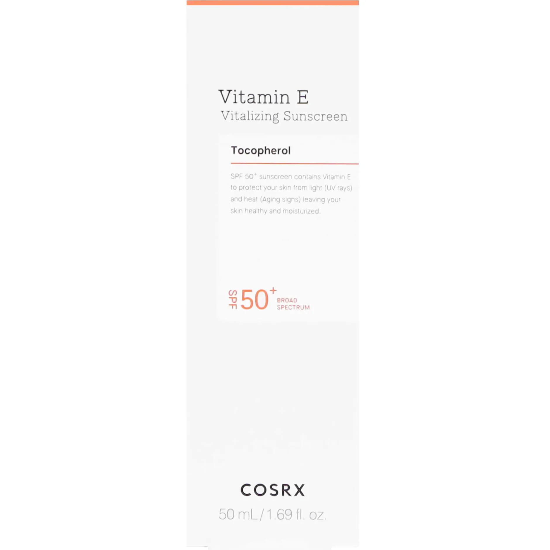Cosrx Sun Care Vitamin E Vitalizing Sunscreen 50++ 50ml Outlet