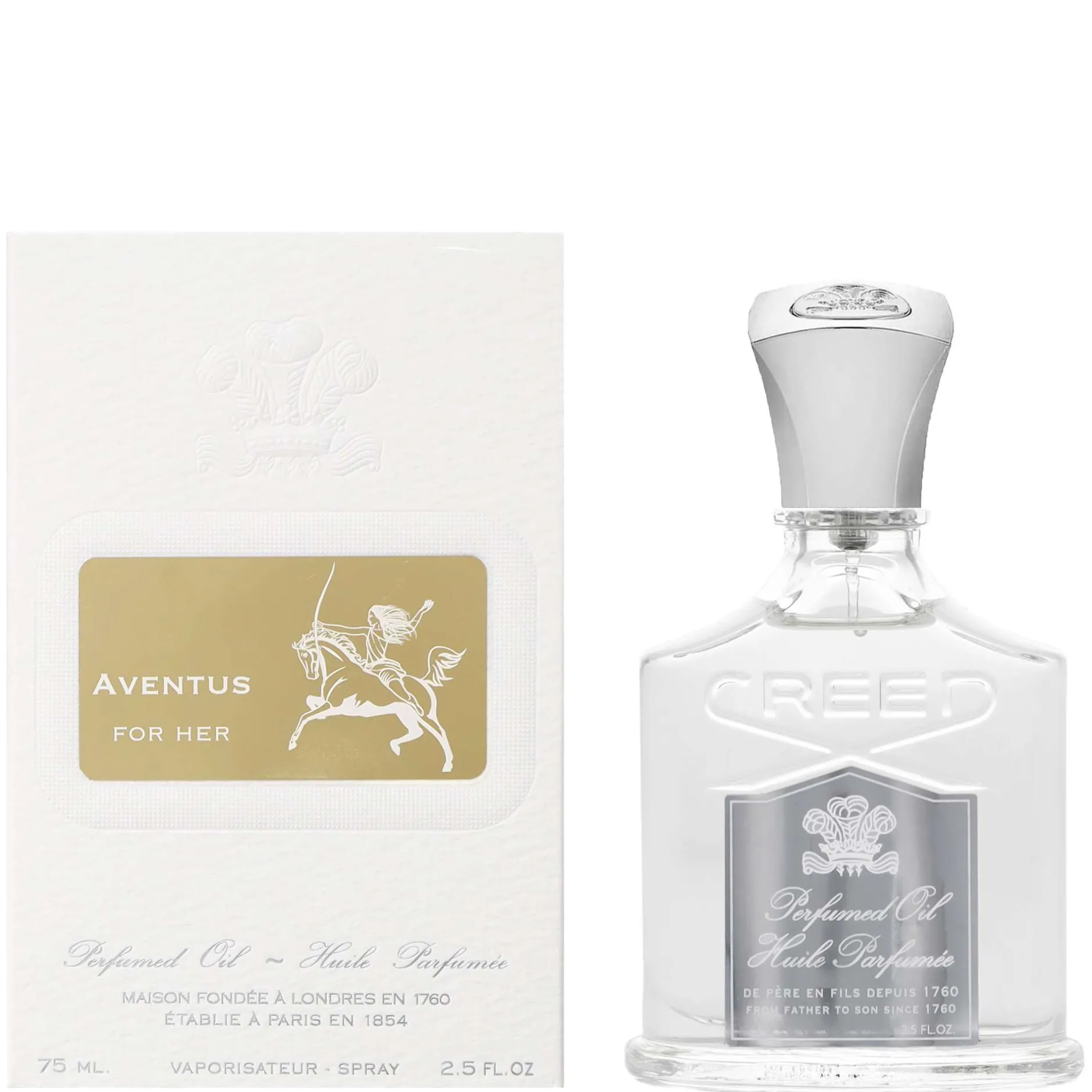 Creed Aventus For Her Perfumed Body Oil Spray 75ml Hot