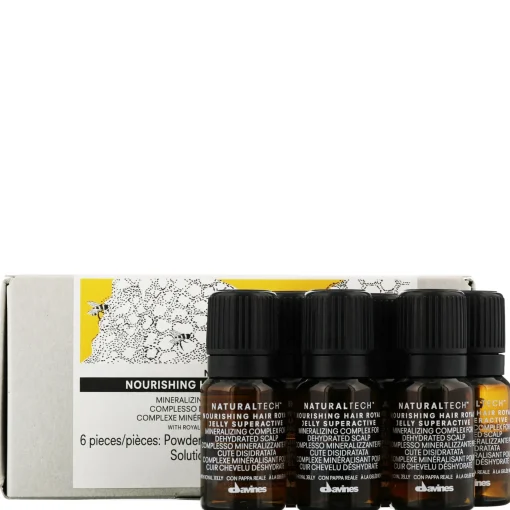 Davines NATURALTECH Nourishing Hair Royal Jelly Superactive 6 x 8ml Hot