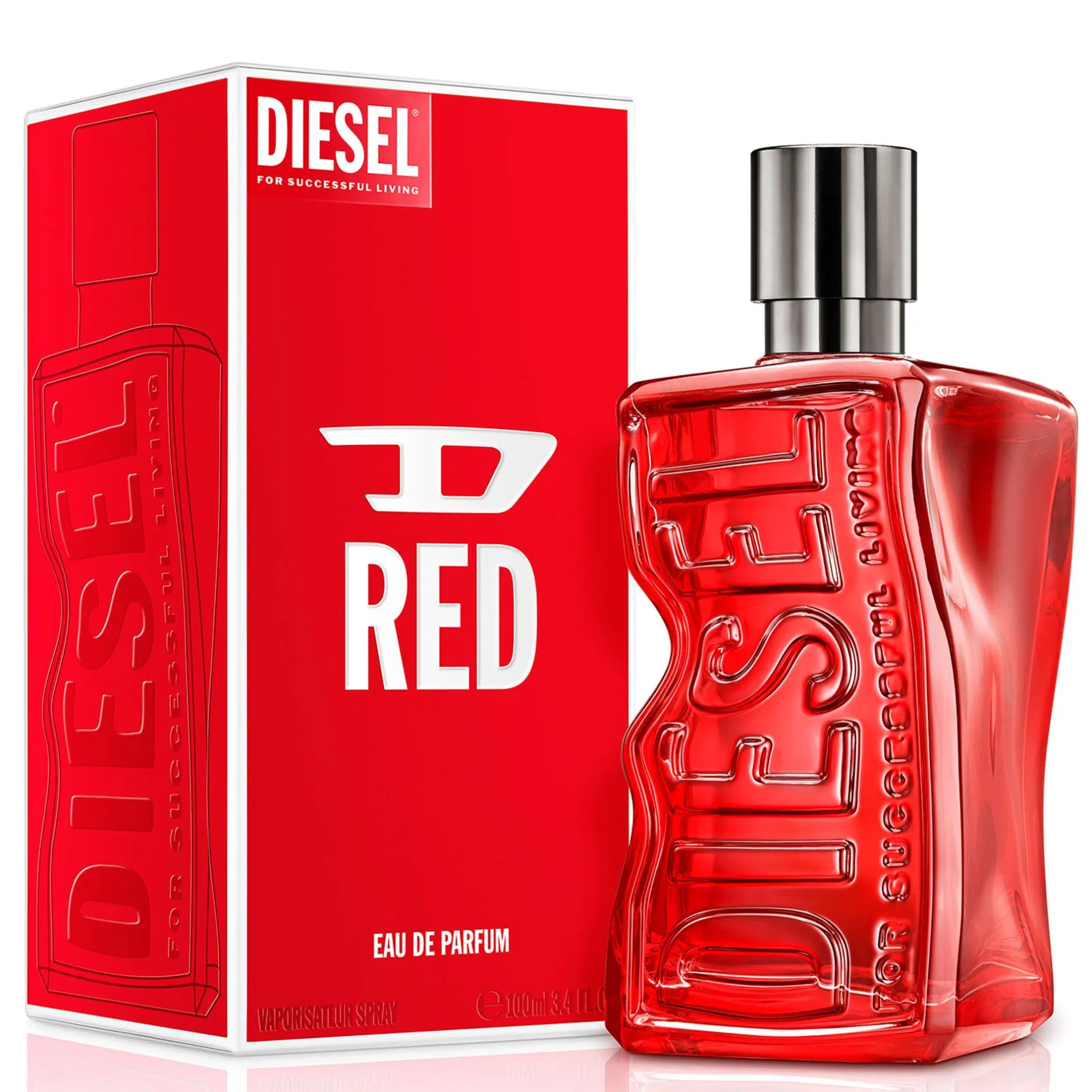 Diesel D RED Eau de Parfum Spray 100ml Outlet