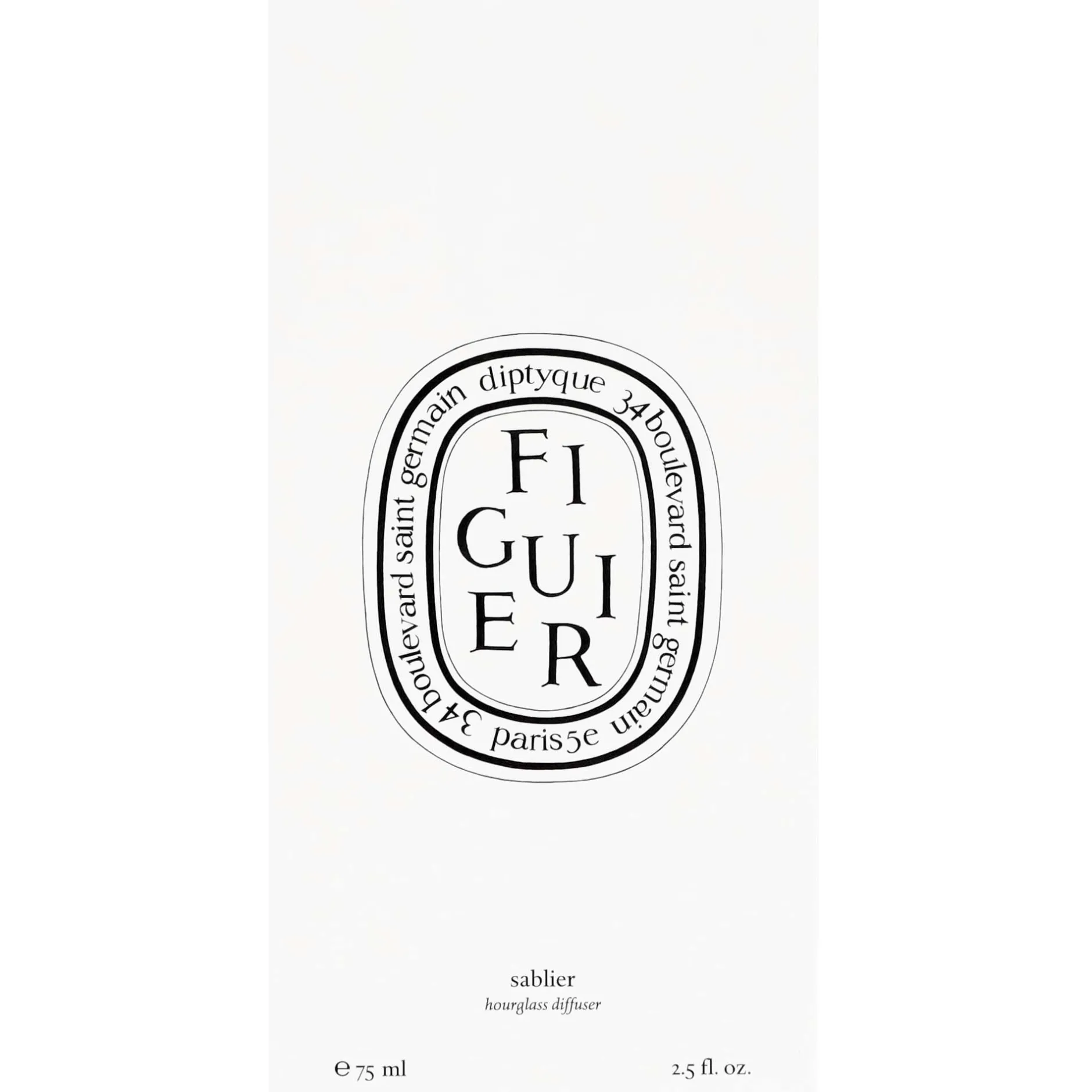 Diptyque Figuier Hourglass Diffuser 75ml Online