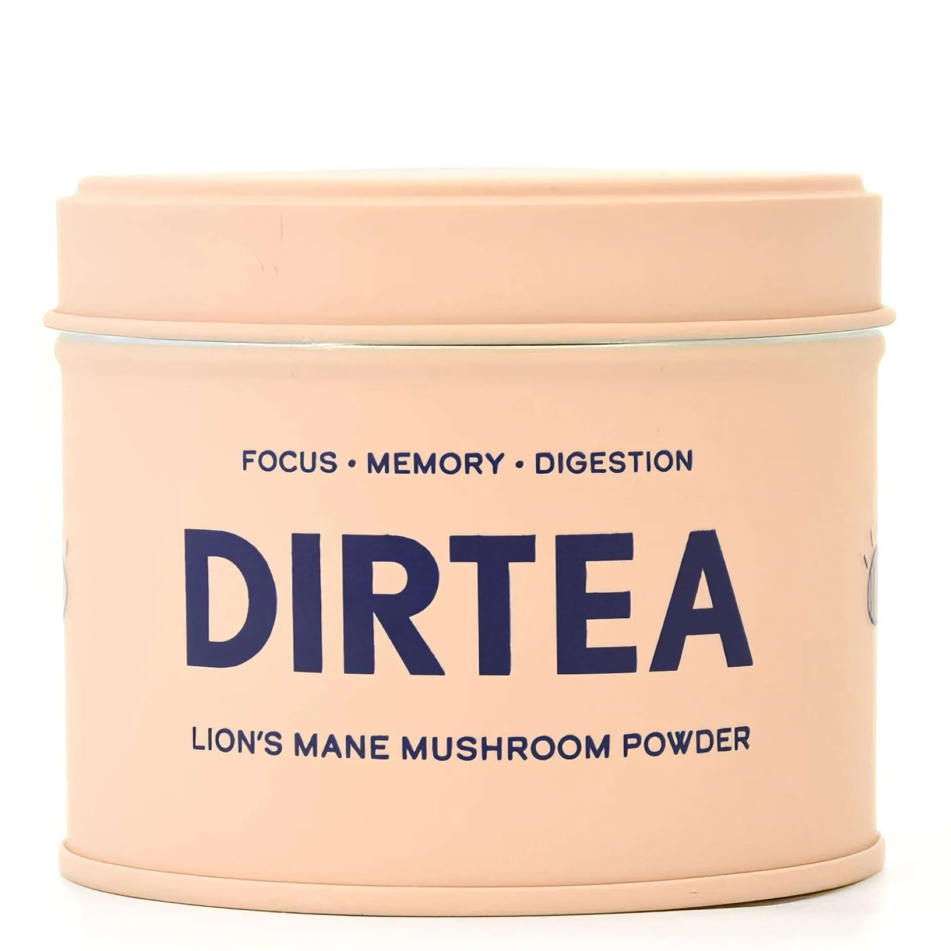 Dirtea Pure Powders Focus: Lion's Mane Mushroom Extract Powder 60g Clearance