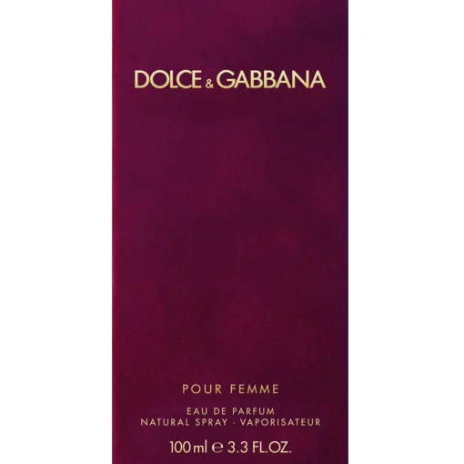 Dolce&Gabbana Pour Femme Eau de Parfum Spray 100ml Hot