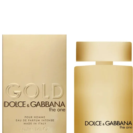 Dolce&Gabbana The One For Men Gold Eau de Parfum Intense Spray 50ml Clearance