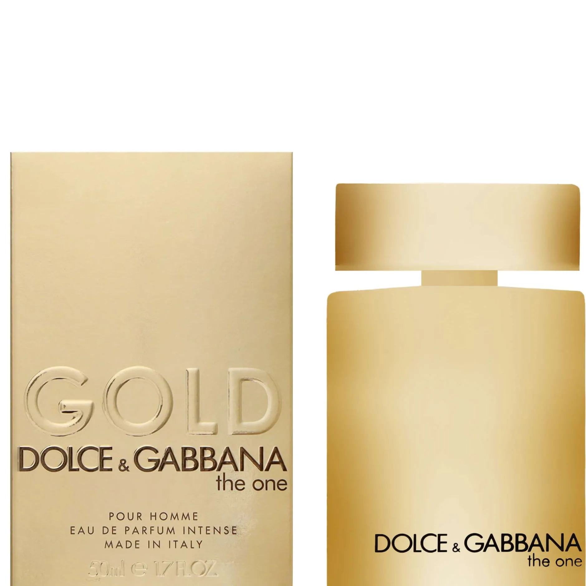 Dolce&Gabbana The One For Men Gold Eau de Parfum Intense Spray 50ml Clearance