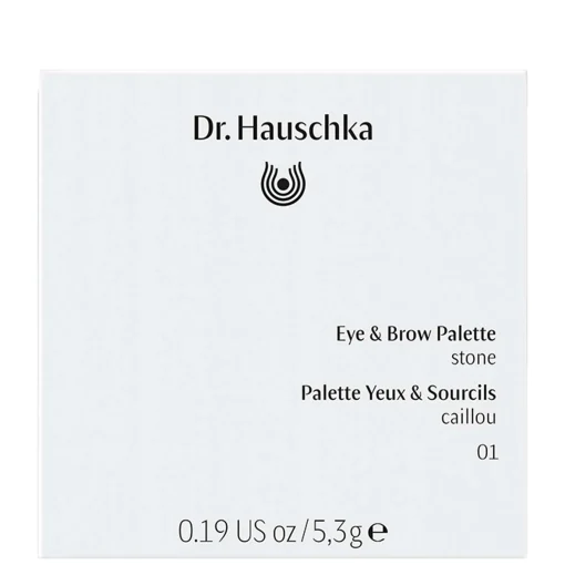 Dr. Hauschka Eye & Brow Palette 01 Stone 5.3g New