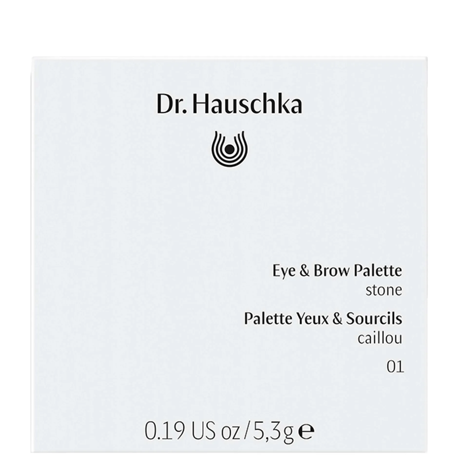 Dr. Hauschka Eye & Brow Palette 01 Stone 5.3g New