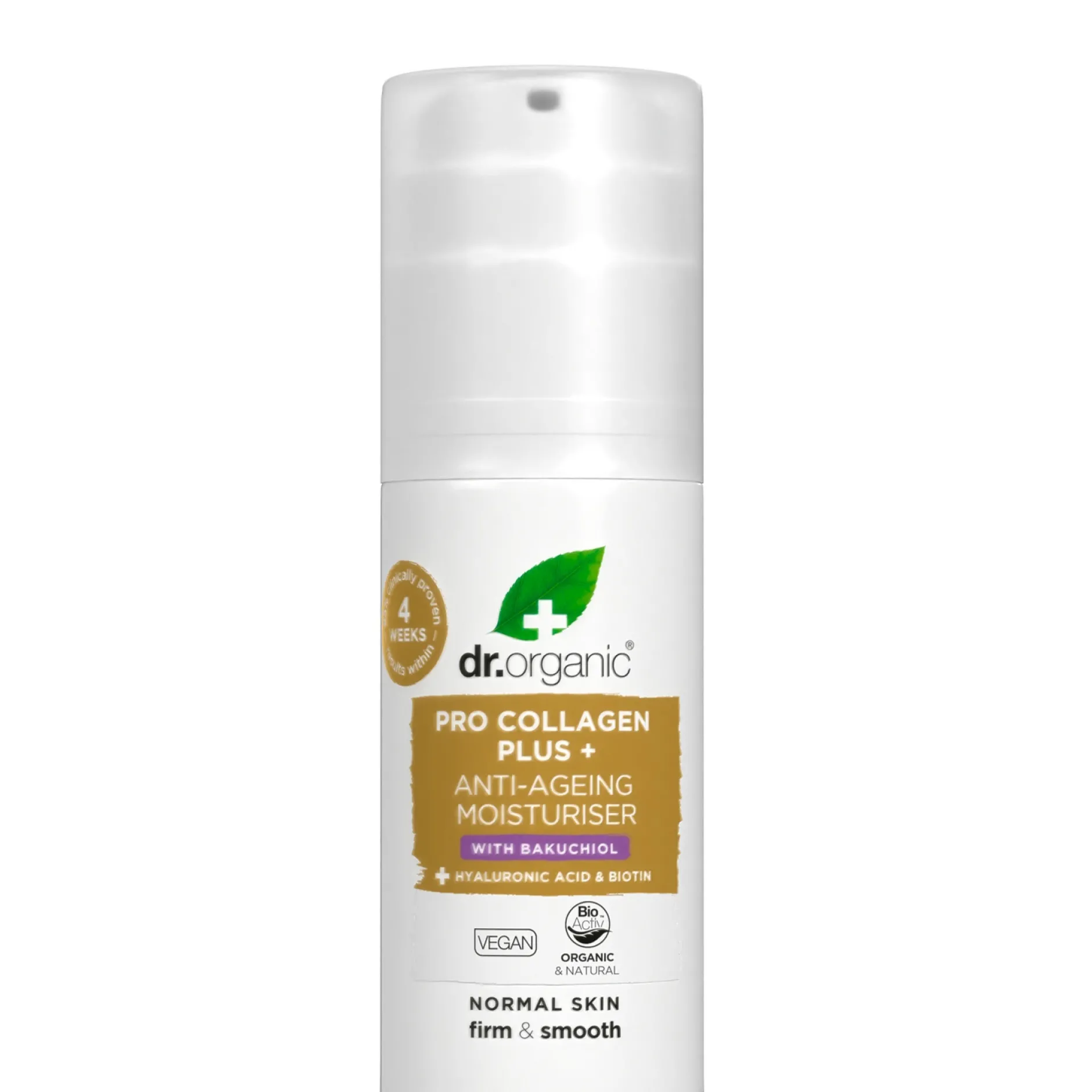 dr.organic Pro Collagen Plus Anti-Ageing Bakuchiol Moisturiser 50ml Online