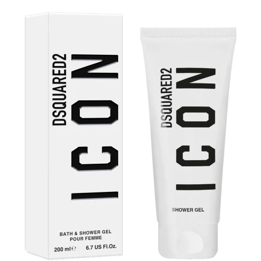 Dsquared2 Icon Pour Femme Shower Gel 200ml New