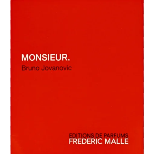 Editions de Parfum Frederic Malle Monsieur. Spray 50ml by Bruno Jovanovic Hot