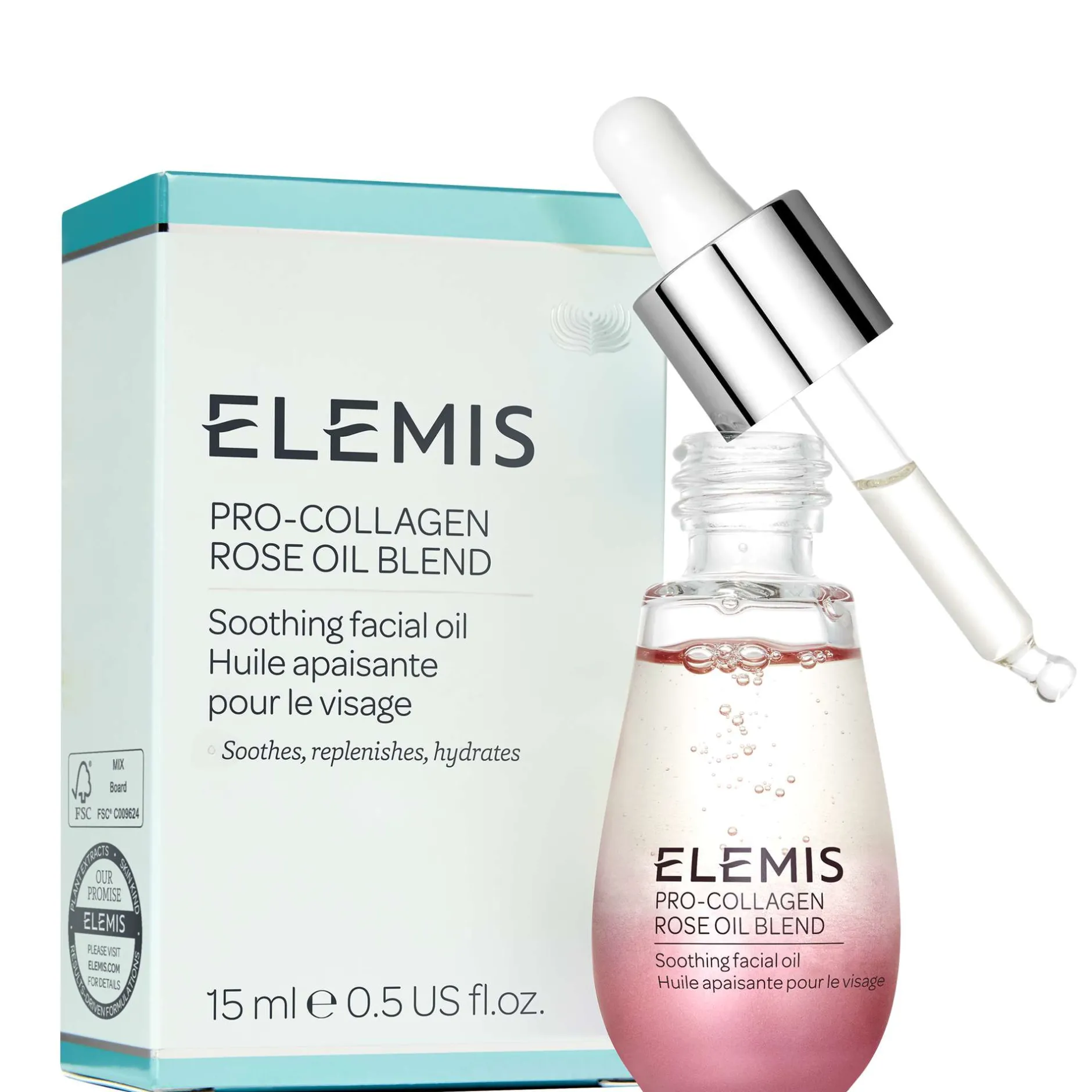 ELEMIS Pro-Collagen Rose Oil Blend 15ml Outlet