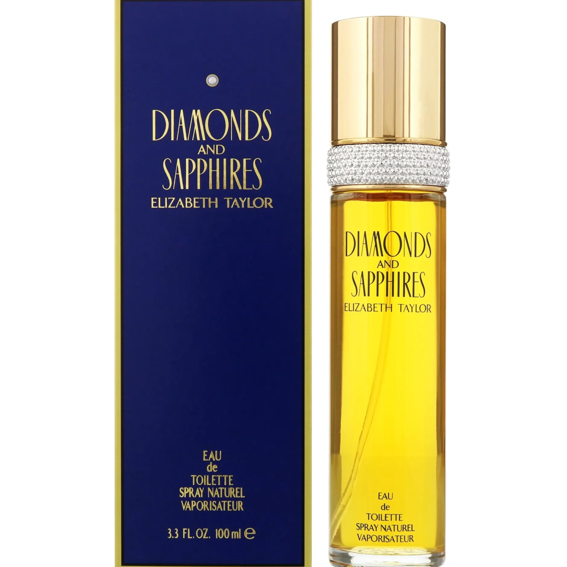 Elizabeth Taylor Diamonds & Sapphires Eau de Toilette Spray 100ml Clearance