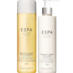 ESPA Bundles Duo: Bergamot & Jasmine Bath & Shower Gel 250ml & Body Lotion 250ml Best