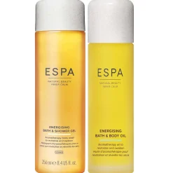 ESPA Bundles Duo: Energising Bath & Shower Gel 250ml & Bath & Body Oil 100ml Best