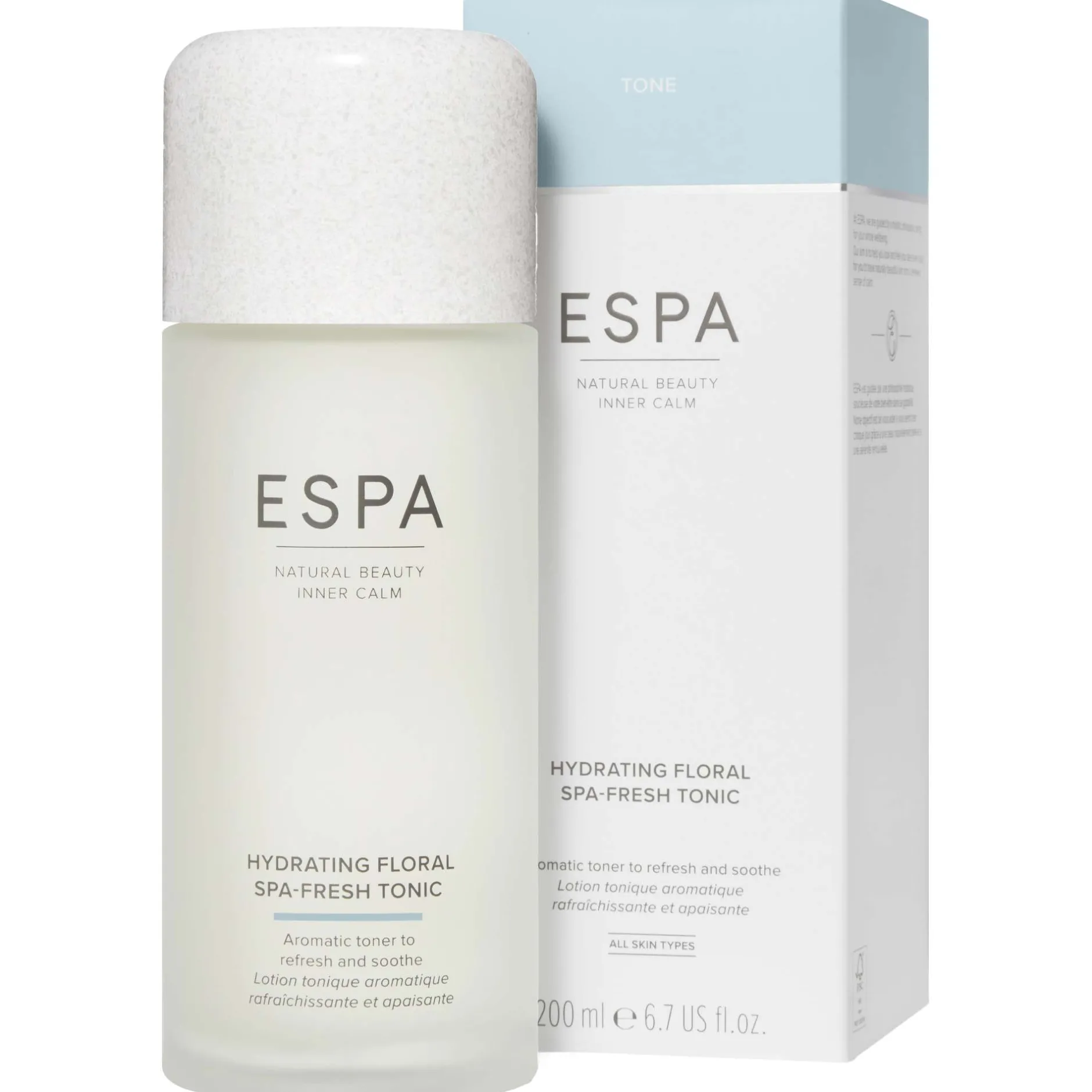 ESPA Face Toners Hydrating Floral Spa Fresh Tonic 200ml Clearance