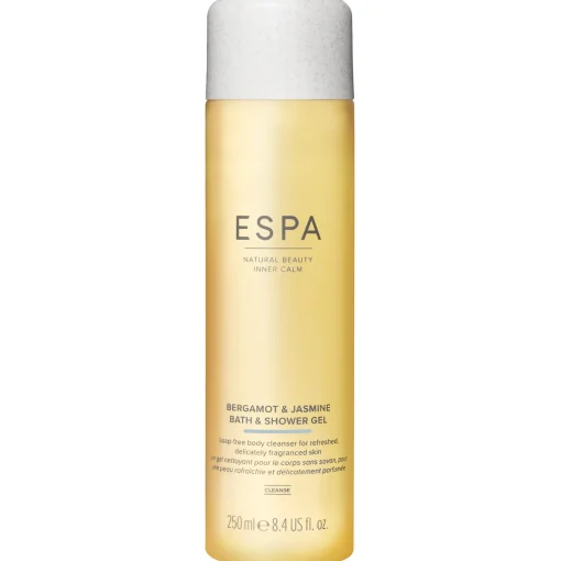 ESPA Natural Body Cleansers Bergamot & Jasmine Bath & Shower Gel 250ml