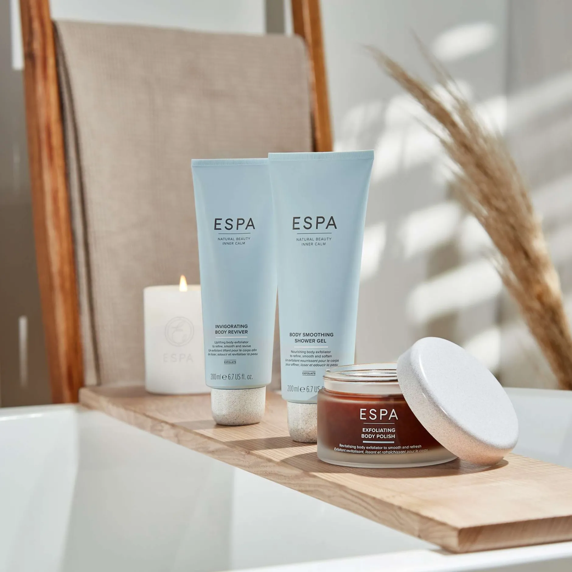 ESPA Natural Body Cleansers Body Smoothing Shower Gel 200ml Discount