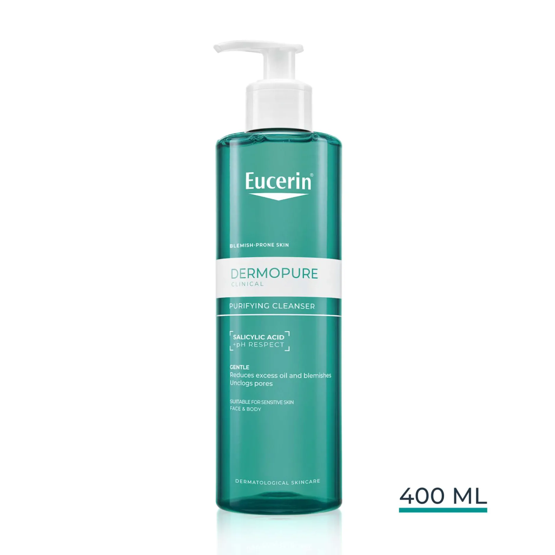 Eucerin DermoPure Clinical Gentle Purifying Cleansing Gel 400ml Best