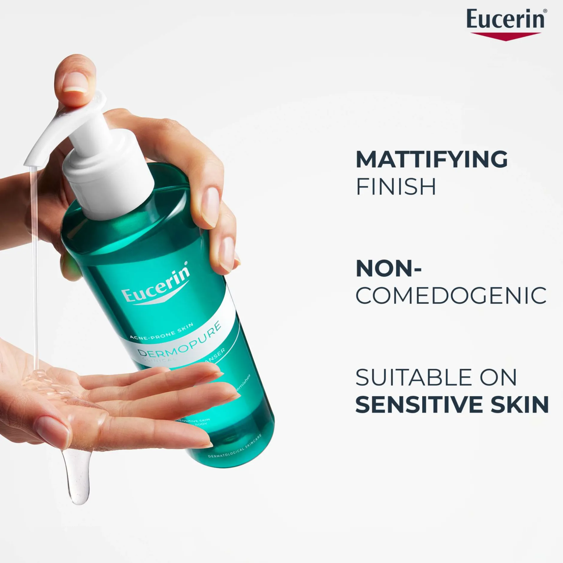 Eucerin DermoPure Clinical Gentle Purifying Cleansing Gel 400ml Best