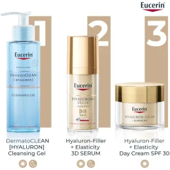 Eucerin Hyaluron-Filler + Elasticity SPF30 Refill 50ml New