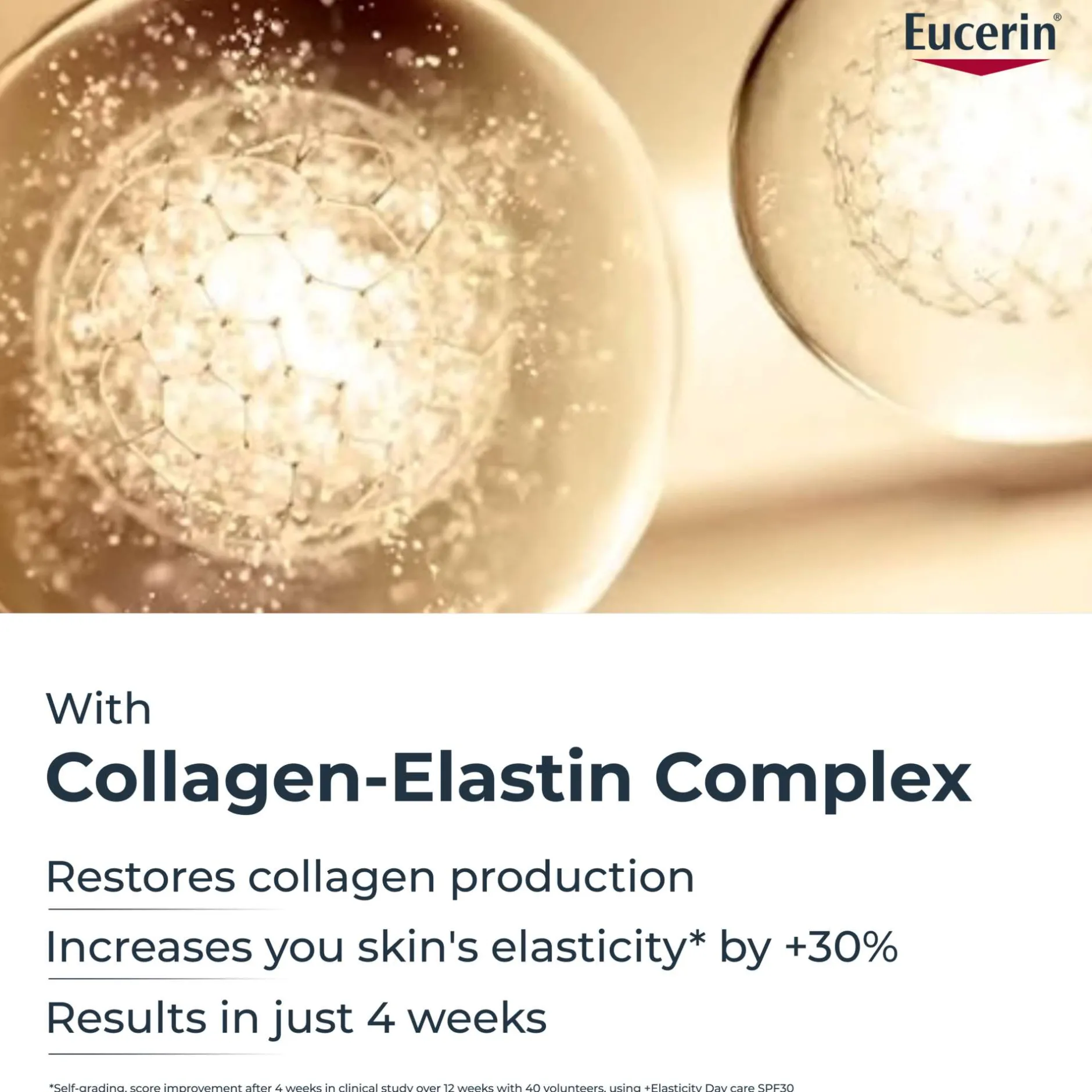 Eucerin Hyaluron-Filler + Elasticity SPF30 Refill 50ml New