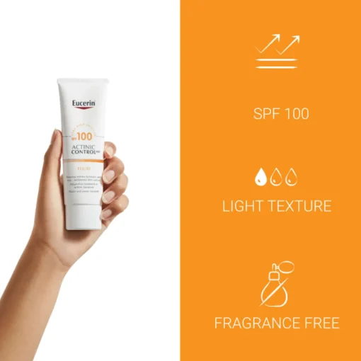 Eucerin Sun Actinic Control SPF100 80ml Hot