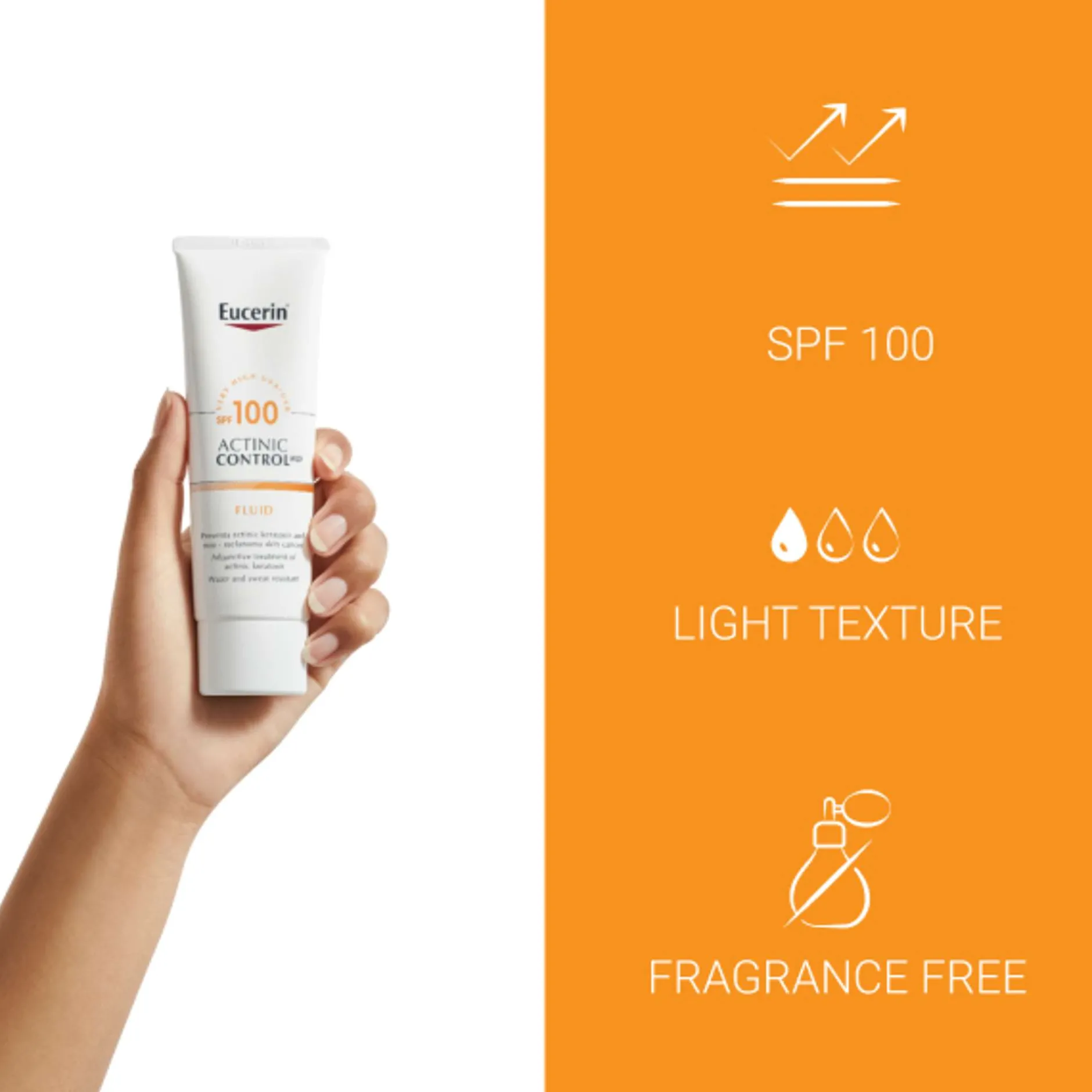 Eucerin Sun Actinic Control SPF100 80ml Hot