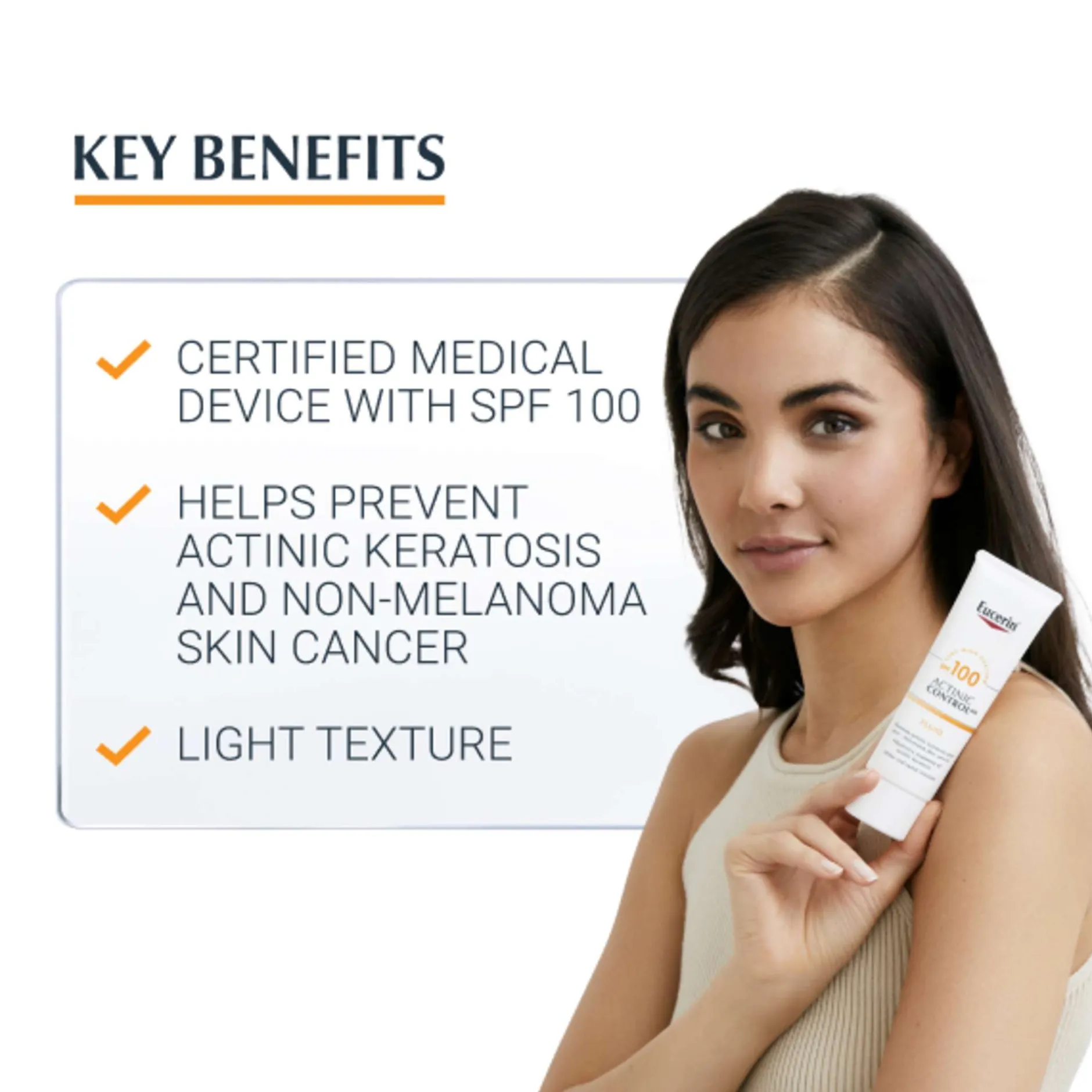 Eucerin Sun Actinic Control SPF100 80ml Hot