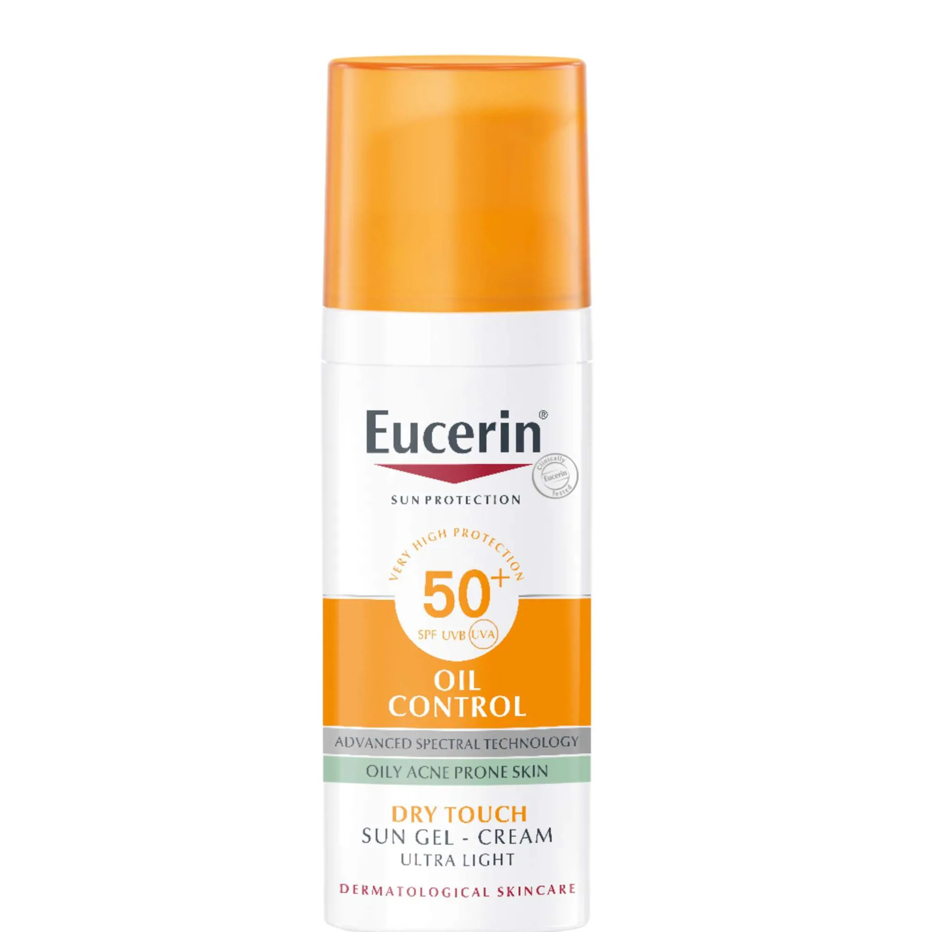 Eucerin Sun Face Oil Control Sun Gel-Cream Dry Touch SPF50+ 50ml Best