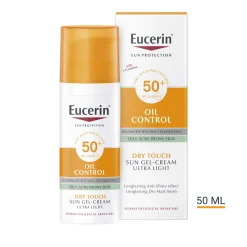 Eucerin Sun Face Oil Control Sun Gel-Cream Dry Touch SPF50+ 50ml Best