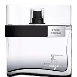 FERRAGAMO F by Pour Homme Black Eau de Toilette Spray 50ml New