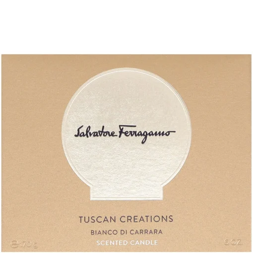 FERRAGAMO Tuscan Creations Bianco Di Cararra Scented Candle 170g Sale