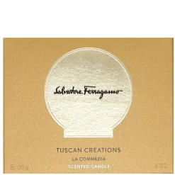 FERRAGAMO Tuscan Creations La Commedia Scented Candle 170g New