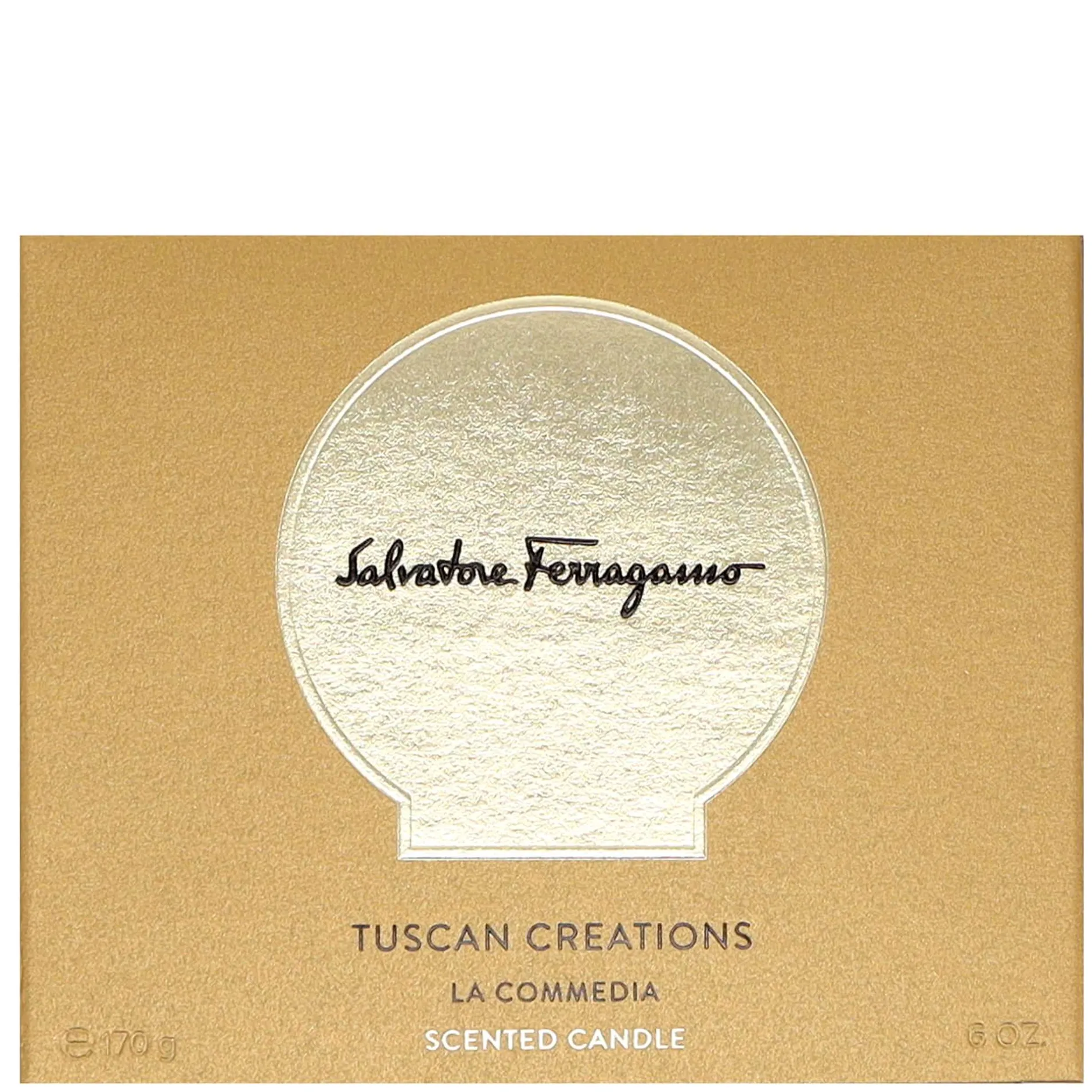 FERRAGAMO Tuscan Creations La Commedia Scented Candle 170g New
