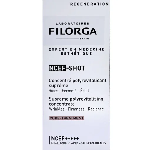 Filorga NCEF-SHOT Supreme Polyrevitalising Concentrate 15ml Hot