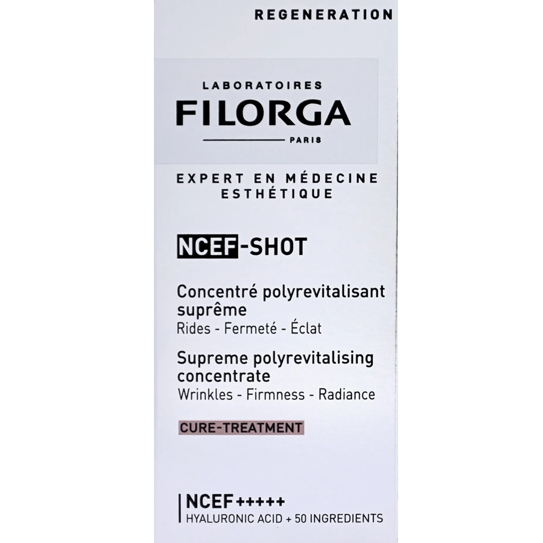 Filorga NCEF-SHOT Supreme Polyrevitalising Concentrate 15ml Hot