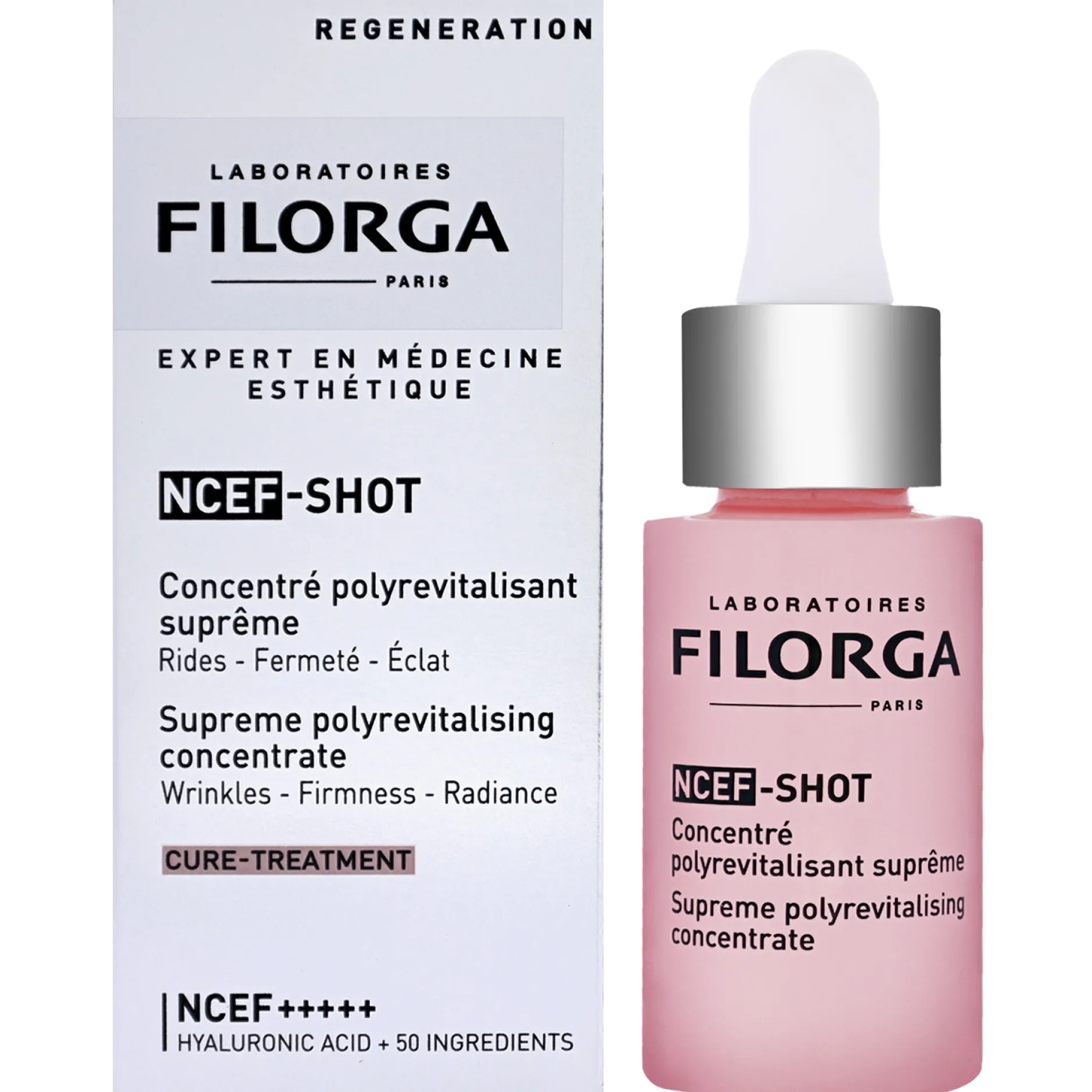 Filorga NCEF-SHOT Supreme Polyrevitalising Concentrate 15ml Hot