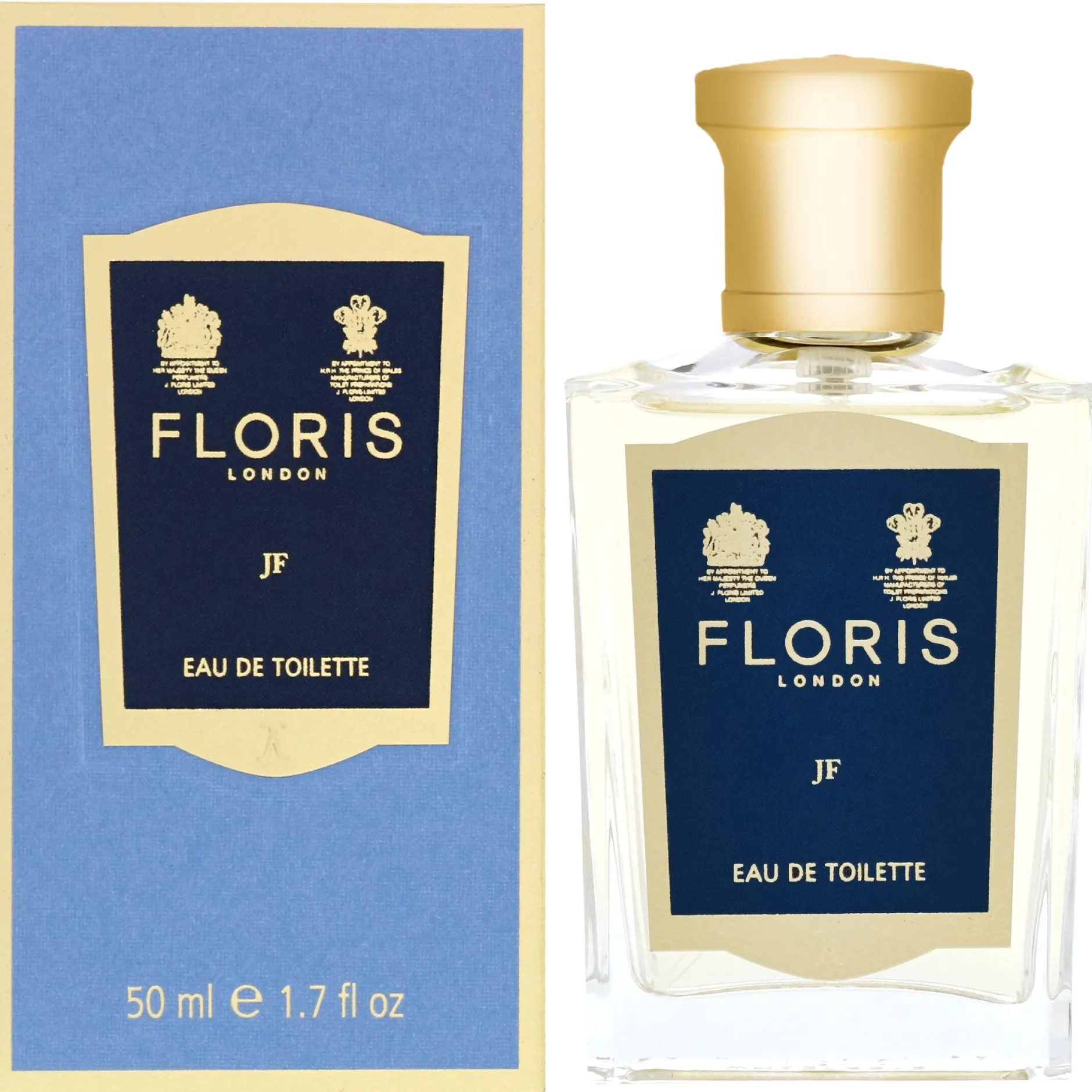 Floris London JF Eau de Toilette Spray 50ml New