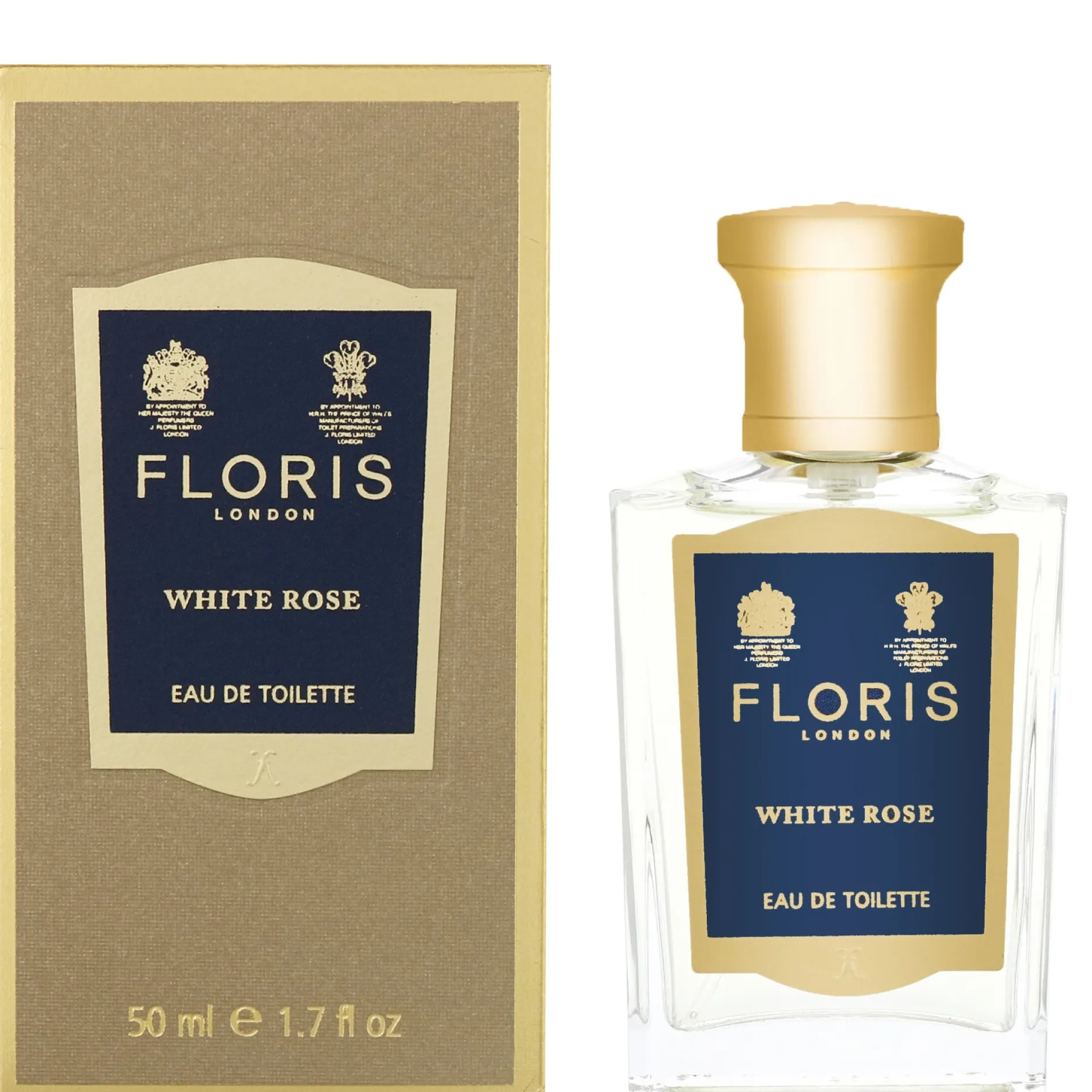 Floris London White Rose Eau de Toilette Spray 50ml Discount