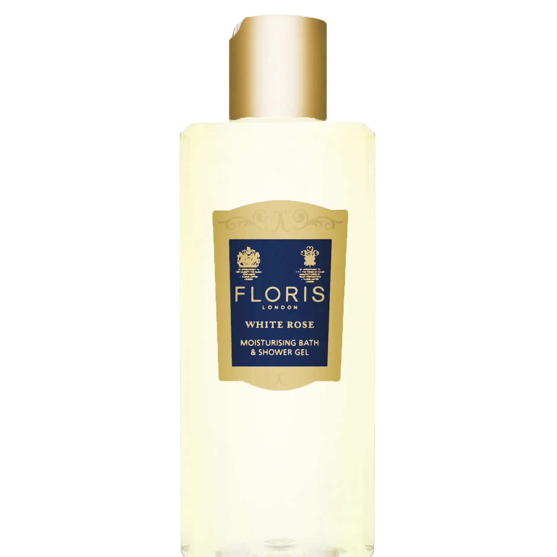 Floris London White Rose Moisturising Bath & Shower Gel 250ml New