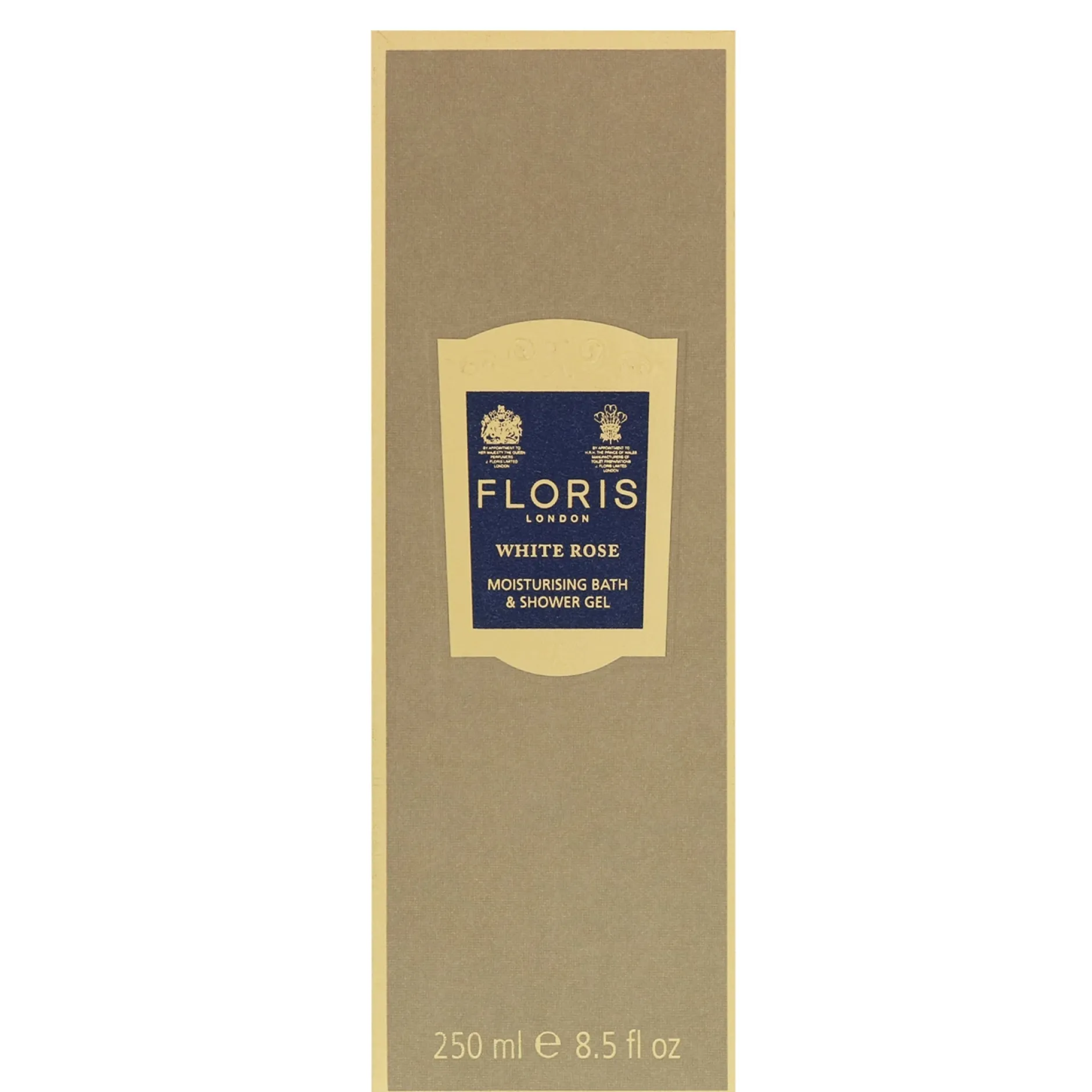 Floris London White Rose Moisturising Bath & Shower Gel 250ml New