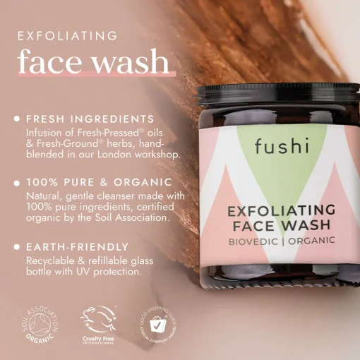 Fushi Biovedic Exfoliating Face Wash 150ml Best