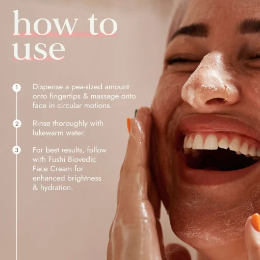 Fushi Biovedic Exfoliating Face Wash 150ml Best