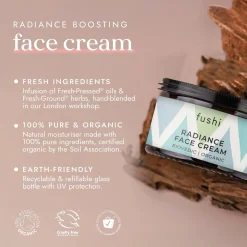 Fushi Biovedic Radiance Face Cream 50ml New