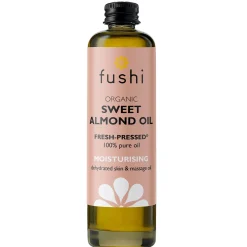 Fushi Body Care Organic Sweet Almond Oil 100ml Hot