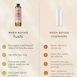 Fushi Body Care Organic Sweet Almond Oil 100ml Hot