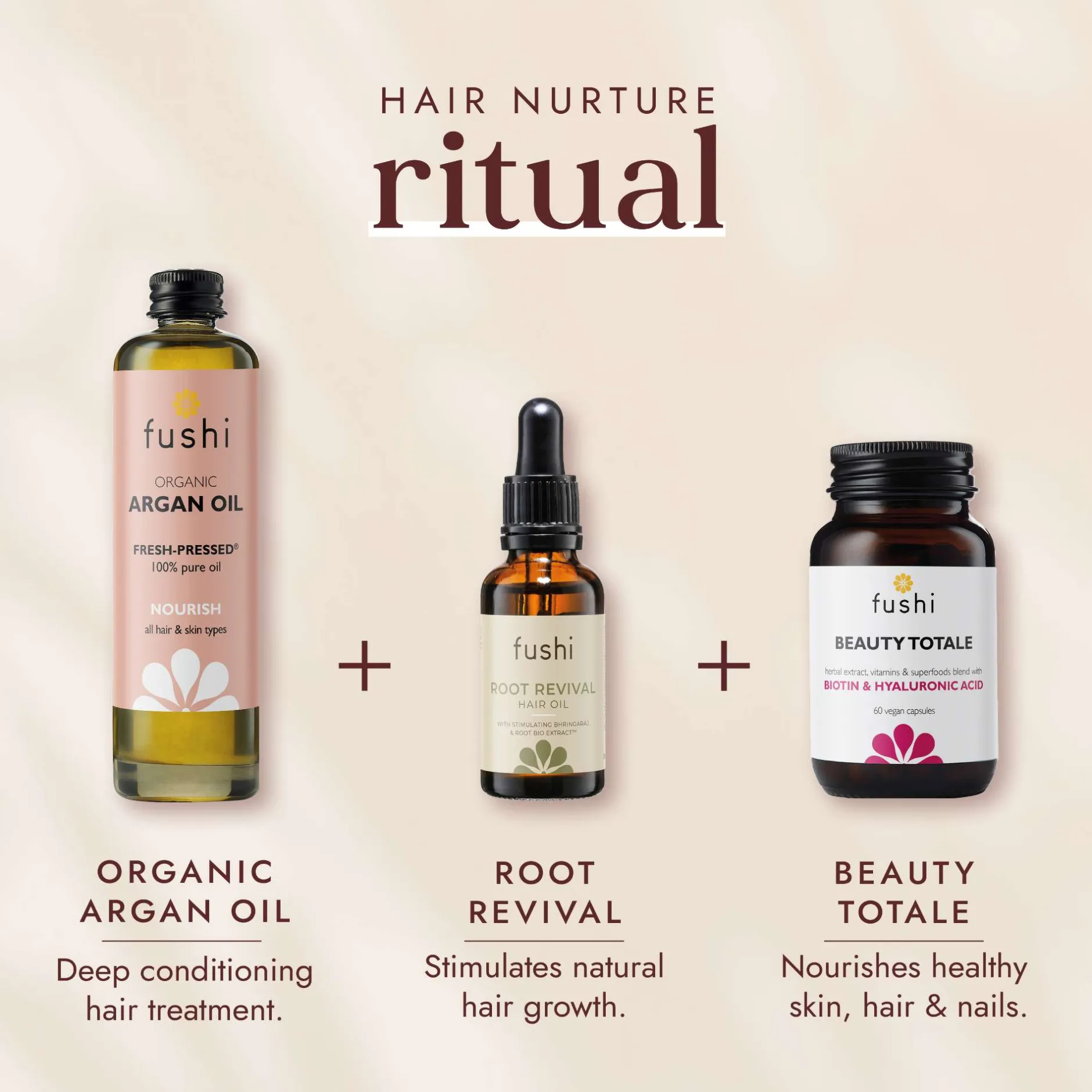 Fushi Hair Care Organic Argan Oil 100ml Clearance