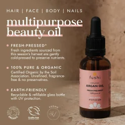 Fushi Hair Care Organic Argan Oil 30ml