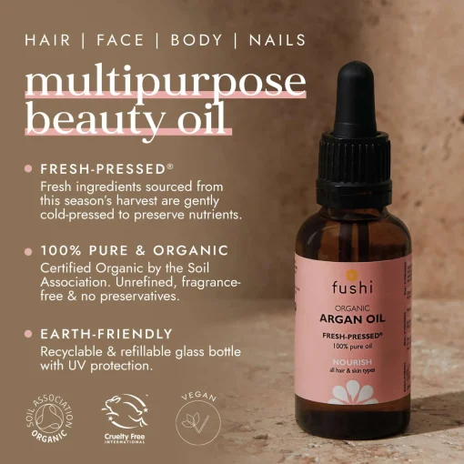 Fushi Hair Care Organic Argan Oil 30ml